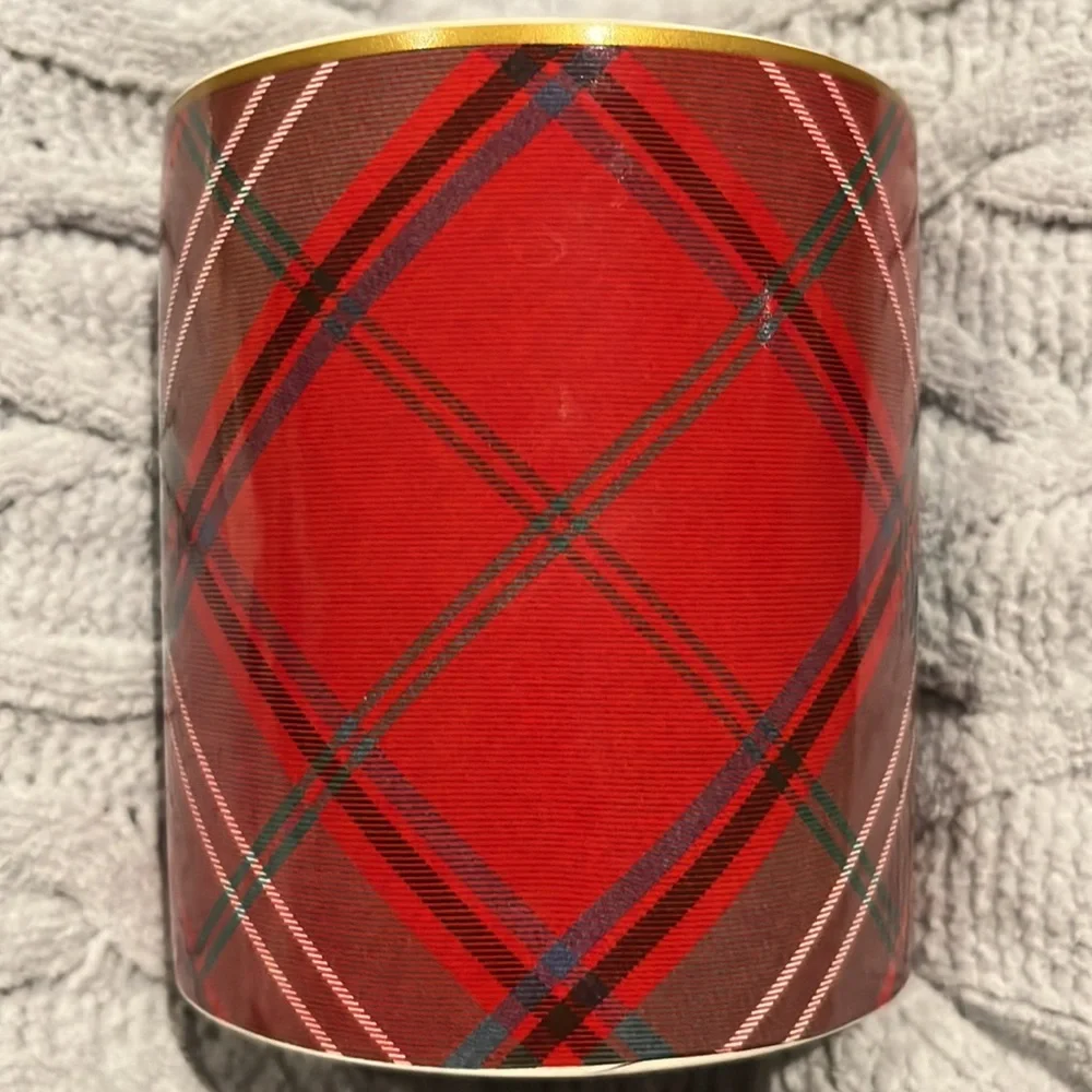 Williams Sonoma Tartan Plaid Mug